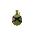 travel flask for long hikes and outdoor trips vector image vector image