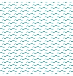 Abstract concept sea waves seamless pattern Vector Image