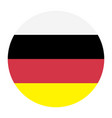 circle badge indian flag miccosukee tribe vector image vector image
