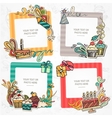 collage photo frame vector image