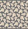 seamless pattern mushrooms pattern vector image