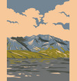 naatsihchoh national park reserve in northwest vector image vector image