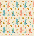 easter seamless pattern vector image vector image