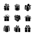 gift box vector image