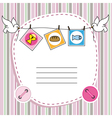 girl first communion vector image