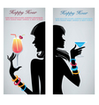 drink with me vector image vector image