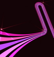 retro disco background vector image