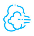 windiness gaz symptomp of pregancy icon vector image