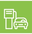 gas pump vector image