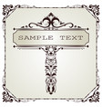 vintage labels vector image