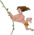 tarzan vector image vector image