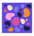 abstract retro poster vector image