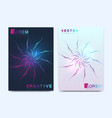 modern template for brochure leaflet vector image