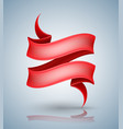 ribbon banner vector image vector image