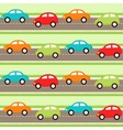 cars pattern vector image