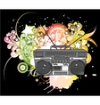 concert poster vector image vector image