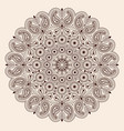mandala ornament vector image