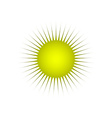 sun icon vector image
