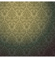 damask vintage floral background pattern vector image vector image