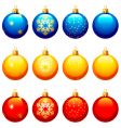 christmas ornament vector image vector image