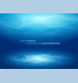 blue deep water and sea abstract natural vector image