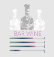 wine info graphic vector image
