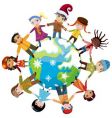 children vector image
