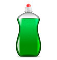 dish soap isolated on white vector image vector image