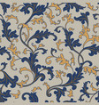floral pattern flower oriental ethnic background vector image vector image