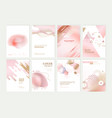 set of brochure and annual report design templates vector image vector image