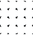 snowboarding seamless pattern vector image vector image