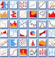 stats element set vector image vector image