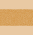 white festive confetti polka dot pattern vector image vector image