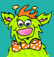 cute monster vector image