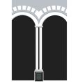 pillar vector image