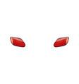 auto headlights vector image vector image