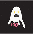 chost boo vector image