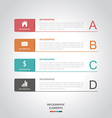 infographic vector image