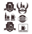 beer vector image vector image