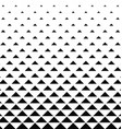 abstract monochrome triangle pattern background vector image