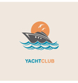 motorboat icon image vector image vector image