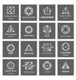 Logo design elements set 08 Royalty Free Vector Image