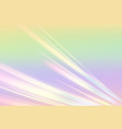 rainbow prism flare lens realistic effect vector image