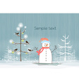 christmas background vector image vector image