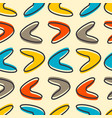 mid century fifties modern retro colors seamless vector image