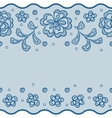 seamless lace pattern flower vintage background vector image
