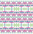 peruvian aztec seamless pattern boho style vector image