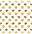 buzzy bee seamless vector image