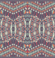 ethnic seamless pattern aztec geometric vector image vector image