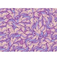 background with abstract doodle waves vector image
